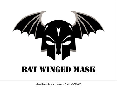 Bat winged mask
