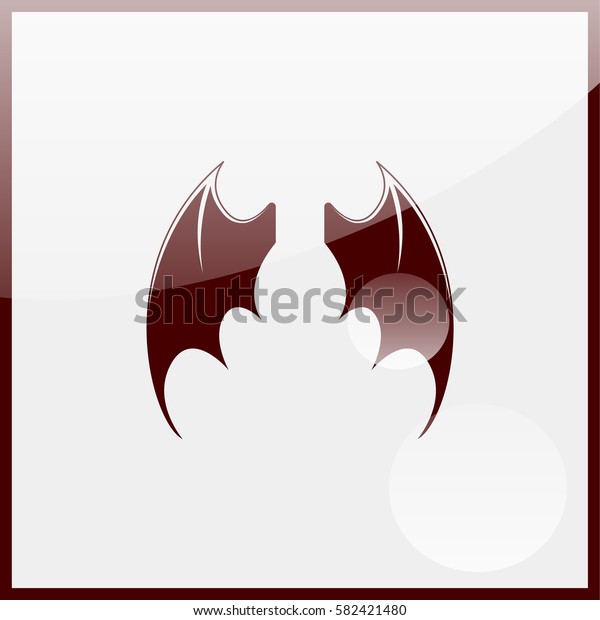 Bat Wings Stock Vector (Royalty Free) 582421480