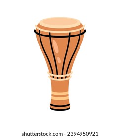 bata drum cultural vector isolated