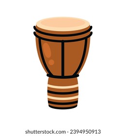 bata drum tradiotional design vector isolated