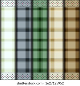 Batak ethnic seamless pattern with motif ulos. creative design cloth pattern. Tribal ethnic ornament seamless pattern. Colorful vector illustration. Ethnic motif for textile