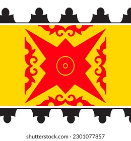 ornamento house adat batak karo