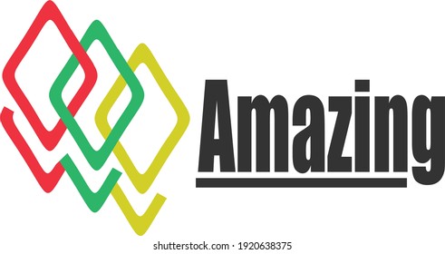 Batam, Indonesia. feb 20 th, 2021. vector illustration of three pillars with amazing slogans