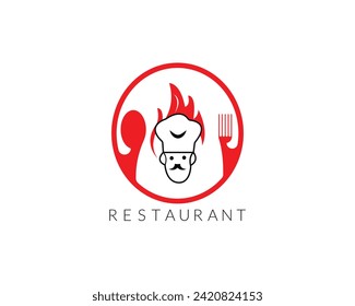 Batcher Fire flame retro vector illustration design.