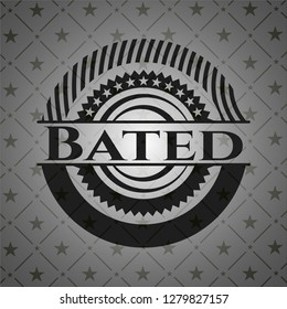 Bated black emblem. Vintage.