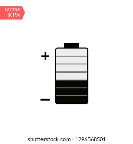 Batery icon illustration isolated  sign symbol eps 10