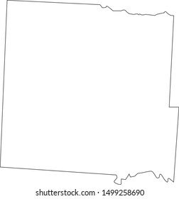 bates county map in missouri state