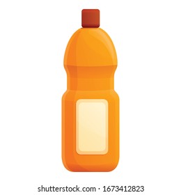 Icono del limpiador de botellas de baño. Dibujo del icono vectorial del limpiador de botellas de baño para diseño web aislado en fondo blanco
