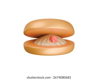 Icono de bollo de baño 3d ilustración render