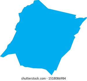bath county map in state of Virginia
