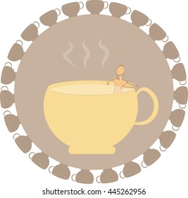 bath cup