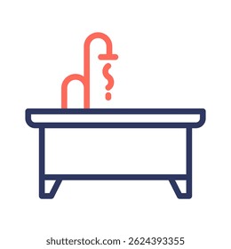 Bath Icon Element For Design