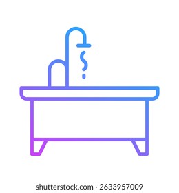 Bath Icon Element For Design