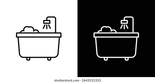 Bath icon. Graphic Design vector icon. Ui Ux Icons