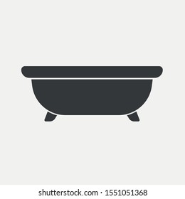 bath icon vector sign symbol for design