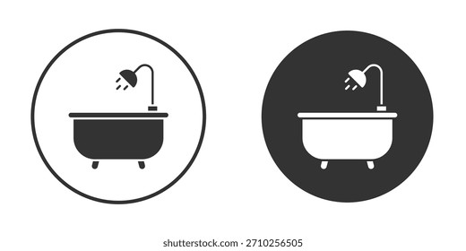 Bath icon for website design, logo for web and apps.