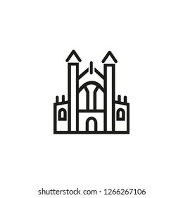 Bath line icon. City, sight, Somerset. Landmarks concept. Can be used for topics like England, travel, journey