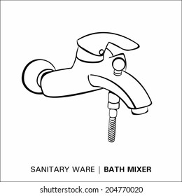 Bath mixer