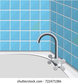 Bath room interior