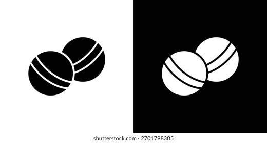 Bath salts bomb icon, simple flat style. for ui or ux designs