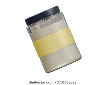 bath salts icon 3d illustration render
