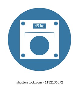 bath scales icon. Element of Electro icons for mobile concept and web apps. Badge style bath scales icon can be used for web and mobile apps