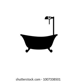 bath shower icon.black design color