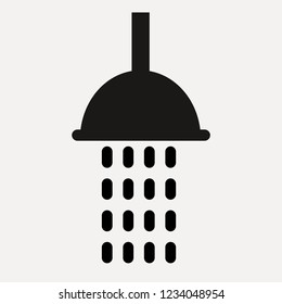 bath shower vector icon