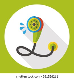 bath Showerhead flat icon