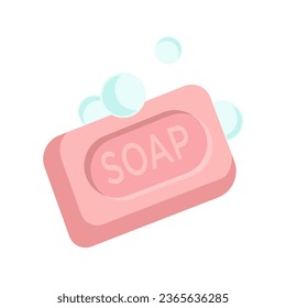 bath soap icon of color style design vector template