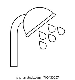 bath sprinkler icon