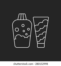 Bath Supplies line icon