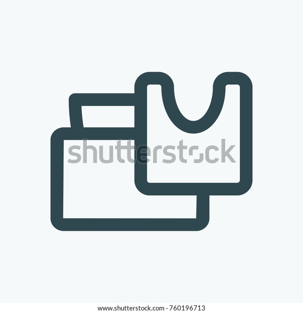 Bath Toilet Mats Vector Icon Stock Image Download Now