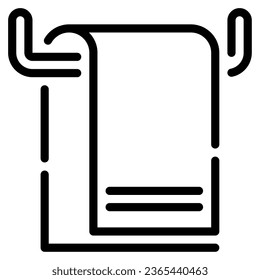 Bath Towel icon Illustration, for uiux, infographic, etc