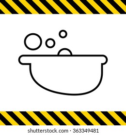 Bath tub icon