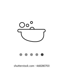 Bath tub icon