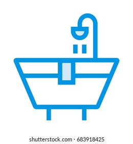 bath tub icon