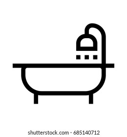 Bath tub Icon