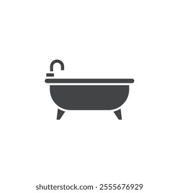 bath tub icon set vector art