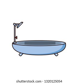 bath tub isolated icon