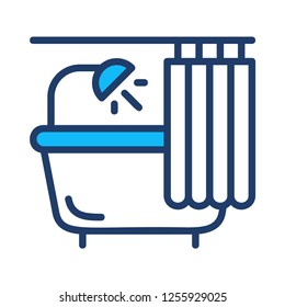 bath  tub  shower  