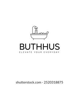 Bath Tube Icon Accessorize Logo 