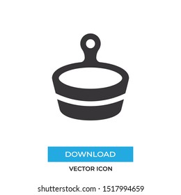 Bath vector icon, simple sign for web site and mobile app.