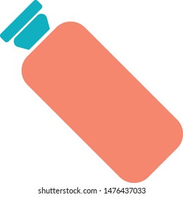 Bathe shampoo Vector trendy icon on white background for web graphic