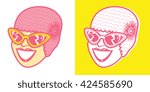 Bathing Beauty Vector Icon Set - Compound paths