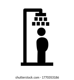 bathing icon or logo isolated sign symbol vector illustration - high quality black style vector icons
