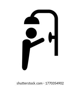 bathing icon or logo isolated sign symbol vector illustration - high quality black style vector icons
