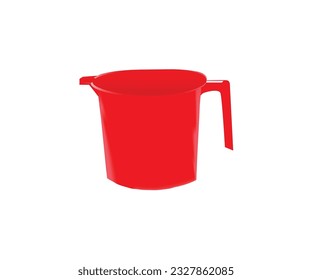 Bathing mug design vector and eps file.