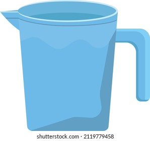 Mugre de baño, ilustración, vector sobre un fondo blanco.