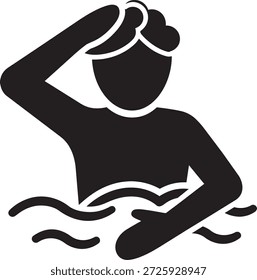 Bathing with soap is fine in this river sign